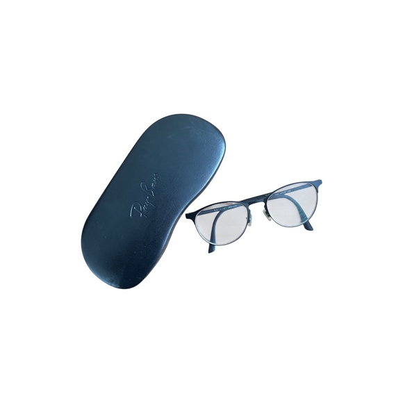 Ray Ban RB 6375 2944 Matte Black Authentic Eyeglasses With Case and LENSES - Picture 6 of 10